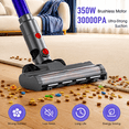 thumbnail image 6 of WHALLULTRA Cordless Vacuum Cleaner, Portable Stick Vacuum for Hardfloor and Carpet, Lightweight Vacuum Cleaner with LED Display & BLDC Brushless Motor, 6 of 8