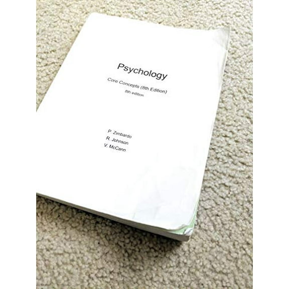 Pre-Owned Psychology: Core Concepts, Books a la Carte Paperback