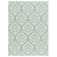 thumbnail image 2 of SAFAVIEH Machine Washable Rug Indoor/Outdoor Bermuda Collection - Bermuda Kingston Floral Indoor/Outdoor Runner Rug, Ivory/Green, 2' x 8', 2 of 6