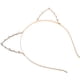 thumbnail image 2 of Bonita diadema de diamantes de imitación con orejas de gato para fiesta de disfraces (dorado), 2 of 5