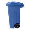 thumbnail image 3 of Toter Trash Can Blue with Wheels and Lid, 32 Gallon, 3 of 10
