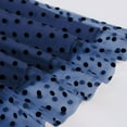 thumbnail image 3 of Bowake Robes Vintage de Cocktail pour Femmes Sans Manches à Bretelles Nouées à Pois en Maille Ligne A Robe de Bal de Promo Midi, 3 of 5