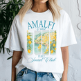 thumbnail image 3 of Amalfi Coast Italy Social Club Lemon Vintage Travel Vacation Shirt,Summer Beach Tee,Summer Vibes,Summer Girl,Hello Summer,Summer Vacation Tshirt, 3 of 5