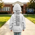 thumbnail image 2 of WhouRiu Girls Letter Graphic Hoodies Kids Long Sleeve Hooded Pullover Autumn Winter Cute Cozy Casual Sweatshirts With Pockets,3-4 Years, 2 of 5