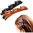 thumbnail image 1 of 2 clips de pelo trenzados para mujer, pasador de pelo con múltiples clips, clips de sección de pelo, clip de pico de pato, pasadores de pelo para mujeres, clips de sección y pasadores, 1 of 5