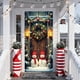 thumbnail image 5 of Herunwer Elastic Christmas Front Door Cover, Holiday Door Banner for Photography Background, Xmas Party Photo Booth and Home Decor, 5 of 6