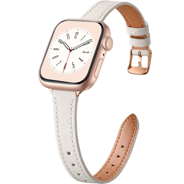 Correa de reloj Charlam Slim Leather 40 mm 38 mm 41 mm 42 mm 44 mm 45 mm