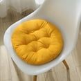 thumbnail image 4 of PEIBang Soft Round Chair Pad,18 Inch Thicken Solid Color Chair Cushions,Non-Slip Padded Chair Cushion for Kitchen Dining Office Chairs, 4 of 4