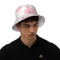 thumbnail image 6 of Daiia Cartoon Pig Pattern Bucket Hat - Trendy Cotton Sun Hat for Beach, Golf, Fishing - Fun Outdoor Vacation Boonie for Men and Women, 6 of 9