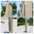 thumbnail image 3 of YEAHOME Patio Umbrella Cover for 6ft to 9ft Offset Umbrella, Water Resistant, Curved Cantilever and Straight Pole Parasol Outdoor Umbrellas Cover with Zipper and Rod, 3 of 10