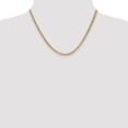 thumbnail image 2 of 14k Yellow Gold 3.35mm Curb Cuban Link Chain Necklace - with Secure Lobster Lock Clasp 18", 2 of 6