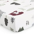 thumbnail image 6 of Evolur Grizzly Bear Collection ( 2pc Sheet Set ), Rocky Dark Grey & Bear Print, 6 of 6