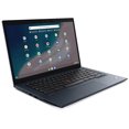 thumbnail image 3 of Lenovo ThinkPad C14 Ordinateur Portable, Écran 14 Pouces FHD IPS, 12e Gén Core i7-1265U vPro, 16 Go RAM, 1 To PCIe SSD, WiFi 6E, Lecteur FP, Clavier Rétroéclairé, Type-C/DP, Version US Clavier, Ensemble Essentiel 3-en-1, Chrome OS, 3 of 7
