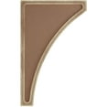 thumbnail image 3 of Ekena Millwork 3"W x 7 1/2"D x 12"H Extra Large Lawson Wood Vintage Decor Corbel, Weathered Brown, 3 of 6