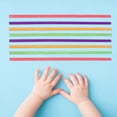 thumbnail image 1 of Minkissy Childrens Assorted Colorful Rhythm Sticks 50Pcs for Toddlers Music Class Hand-Brain Coordination, 1 of 8