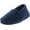 Navy, variant on Kids Felt Slip On Warm House Slippers