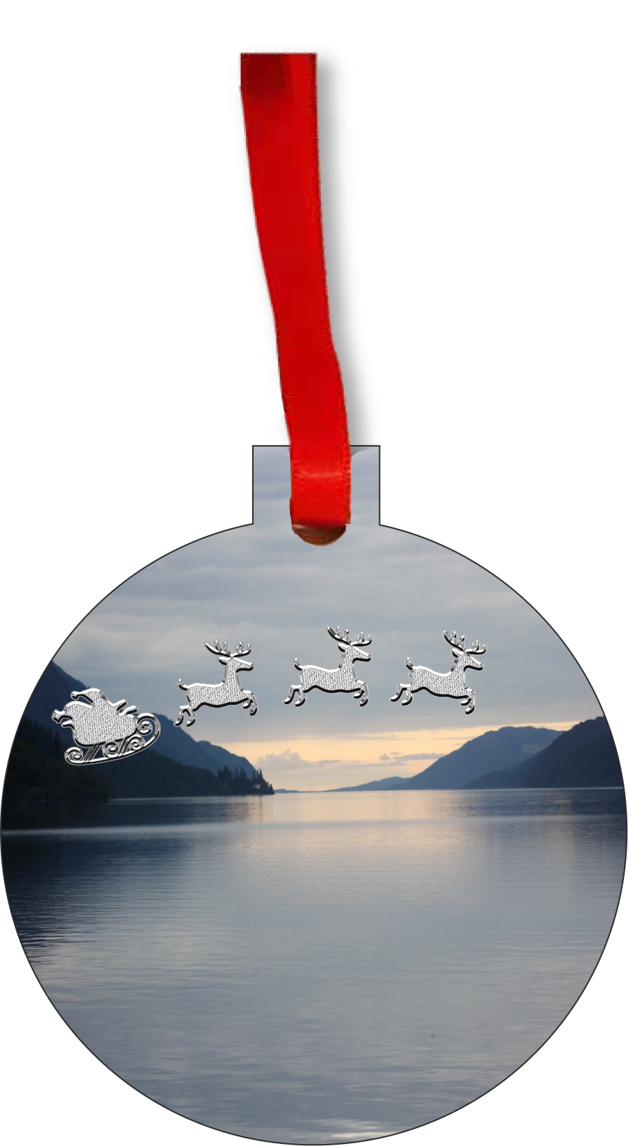 Scotland Loch Ness Christmas Ornament Scotland Tree Ornaments Lake UK