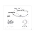 thumbnail image 6 of Jewelrypalace Infinity Love Knot 2.4ct Cubic Zirconia Adjustable Bracelet 925 Sterling Silver, 6 of 6