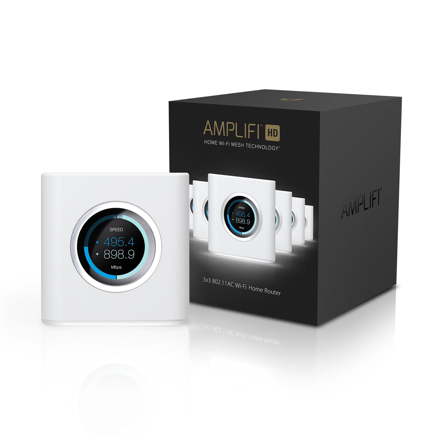 Add to AmpliFi Router or Third Party Routers Seamless Whole Home Wireless Internet Coverage AmpliFi HD WiFi MeshPoint by Ubiquiti Labs Expand Mesh WiFi System Replace WiFi Range Extenders