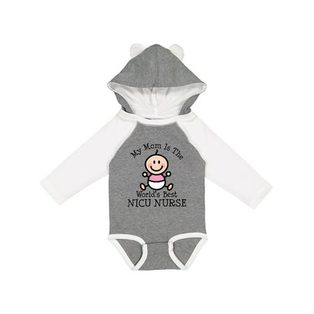 

Inktastic NICU Nurse Mom Gift Baby Girl Long Sleeve Bodysuit