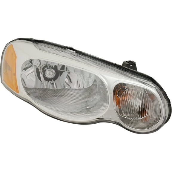 Headlight Compatible With 2004-2006 Chrysler Sebring Right Passenger Halogen With bulb(s)