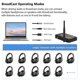 thumbnail image 5 of LE Audio Bluetooth 5.3 Audio mitter Adapter for TV Headphons with Lossless Auracast LC3 for Gam, 5 of 5