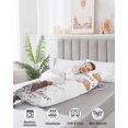thumbnail image 4 of Grey Eucalyptus Body Pillow Covers, Botanical Leaves Aesthetics Flowers Soft Bed Throw Pillowcases Breathable Cooling Long Lumbar Body Pillow Sham Cover for Bed Sofa 20''x54'', 4 of 7