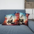thumbnail image 2 of Hello 2025 American Shorthair Celebrates Happy New Year Firework Balloon Pillow Cushion Double Sided Cat Lover Kitten Owner Gifts Throw Pillow - 02024, 2 of 4