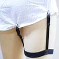 thumbnail image 3 of 2 Pares Estancia De Camisa Liga Elástica Ajustable Con Abrazaderas De Fijación Antideslizante Para Traje Vestido Uniforme Zulema Estancia de los hombres elásticos, 3 of 8