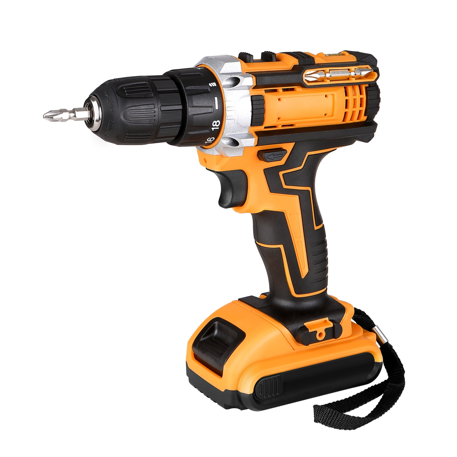 21V Portable Cordless Electric Drill with 3/8 Inch Chuck Mini