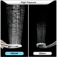 thumbnail image 4 of FEELSO High Pressure 3 Spray Showerhead, Filtered Shower Head with Handheld, Includes 60" Hose & 15-Stage Filter for Hard Water - Promotes Softer Skin, 4 of 8