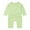 Green, variant on fatyb Baby Footless Pajamas Thin Long Sleeve Newborn Sleep Rompers Infant Solid Color Lounge Clothes