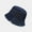 Dark Blue, variant on Unisex Bucket Hat Women Summer Hats Patchwork Washed Denim Bucket Hat Hip Hop Solid Wide Brim Cotton Beach Fishing Cap Panama