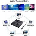 thumbnail image 4 of Portable Drive for Laptop, Notebook & PC, High-Speed Re-Writer Combo USB 3.0 CD DVD Burner, 4 of 6