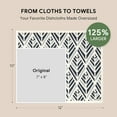 thumbnail image 3 of RECYCO Swedish Dishcloths for Kitchen | 4 Pack Oversized Washable Dish Rags | Large Cellulose Reusable Cleaning Paper Towels | Absorbent Counter Dish Cloth Sponge XL Kitchen Wipes, 12" L x 10" W, 3 of 8