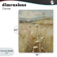thumbnail image 4 of Stupell Industries Farmhouse Natural Lush Hillside Blooms Canvas Art, 16 x 20, by Svetlana Aleynikova, 4 of 8