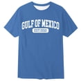 thumbnail image 4 of Camiseta minimalista europea de manga corta con estampado de letras para hombre - Prenda deportiva informal y holgada con cuello redondo, 4 of 4