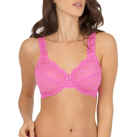 Womens Signature Lace Unlined Underwire Bra, Style