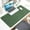 Army Green, variant on Leather Desk Mat, 31.5"x15.7" Non-Slip PU Leather Desk Pad, 2mm Thick Desk Blotter with Stiched line, Retro Large Mouse Pad, Laptop Pad for Office & Home Use