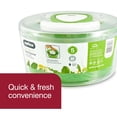 thumbnail image 2 of Centrifugadora de ensaladas Zyliss Easy Spin 2 AquaVent Large Green, 2 of 6