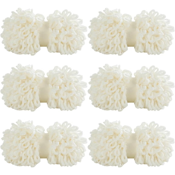 6Pcs Bulky Loop Yarn for Finger Knitting Soft,Off The Hook Loop Yarn,No-Needle Craft Chenille Yarn for Crocheting,Hand-Knitting Yarn (9.8 yds,3.5 oz Each Skein)