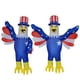 thumbnail image 2 of Disfraz inflable NiSotieb Bald Eagle para adulto Independence, 2 of 9