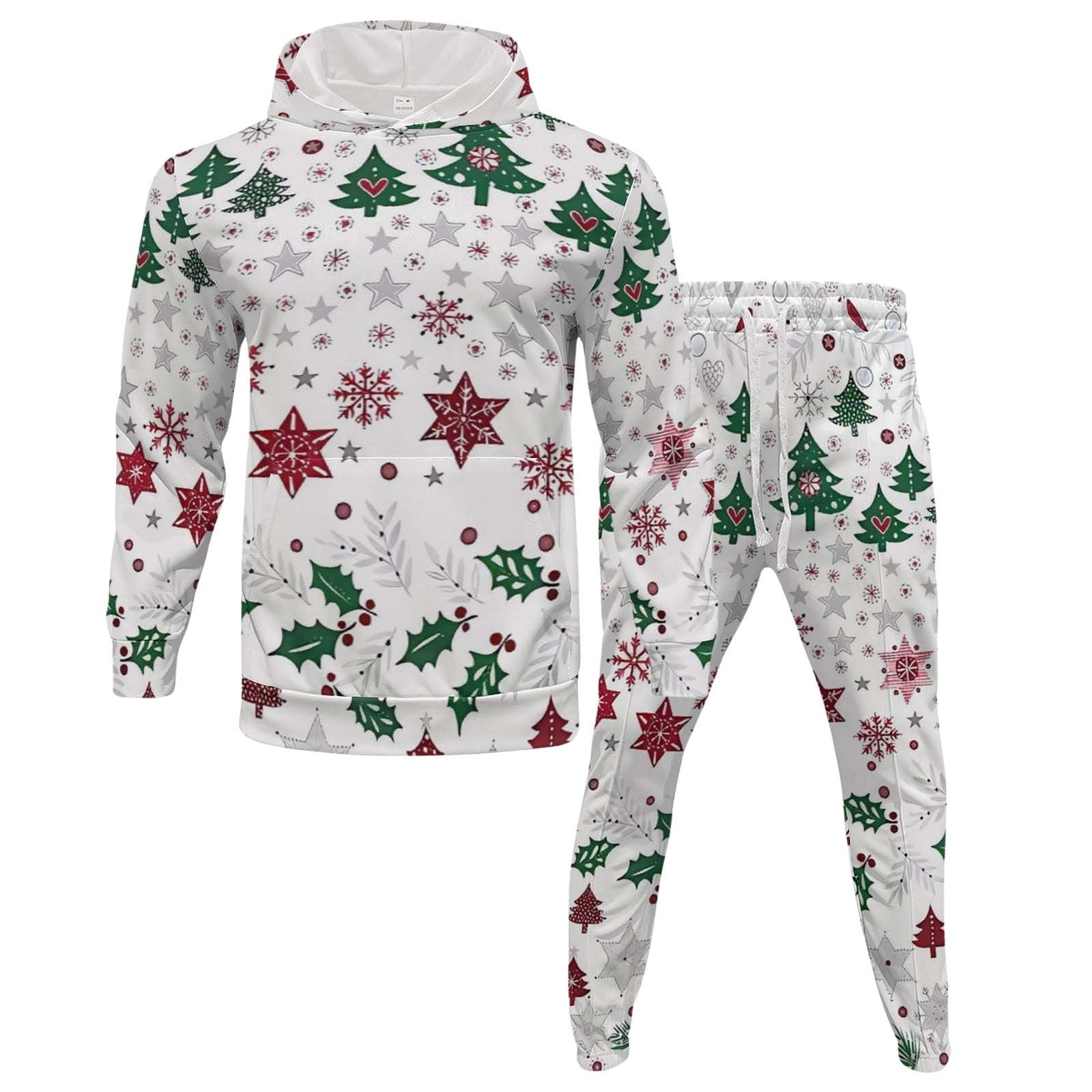Survêtement Halloween Pour Homme - Sweat à Capuche + Pantalon, Imprimé "Problem Gelöst" - 5