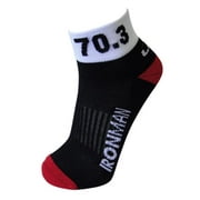 LIN Mfg & Design 70.3 Ironman BK10X007 SM Socks