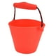 thumbnail image 2 of Cubo de arena de playa para niños multifuncional Cubo de silicona plegable Cubo de agua de playaRojo, 2 of 14