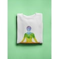 thumbnail image 3 of Yoga Lotus Sweatshirt Women -Image by Shutterstock, Female 4X-Large, 3 of 4