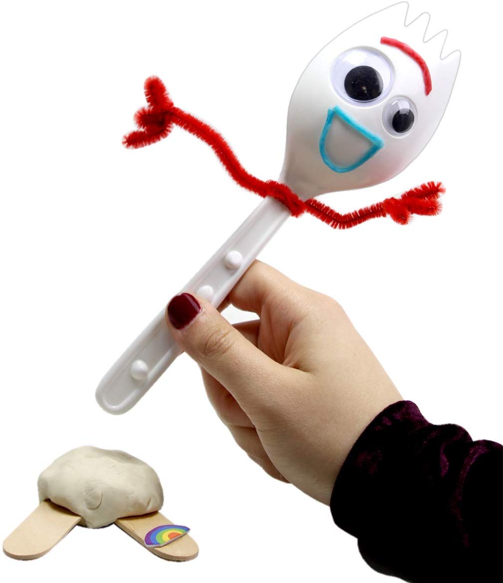 Toy Story 4 Craft Creativity Art Set: Make Your Own Forky and Other Characters, Gift for Kids, Ages 3+ - image 2 of 4