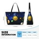 thumbnail image 4 of Disketp Solar System Bolsa de Playa de Gran Capacidad, Bolso Impermeable y a Prueba de Arena para Mujer, Ideal para Playa, Piscina y Natación, 4 of 7