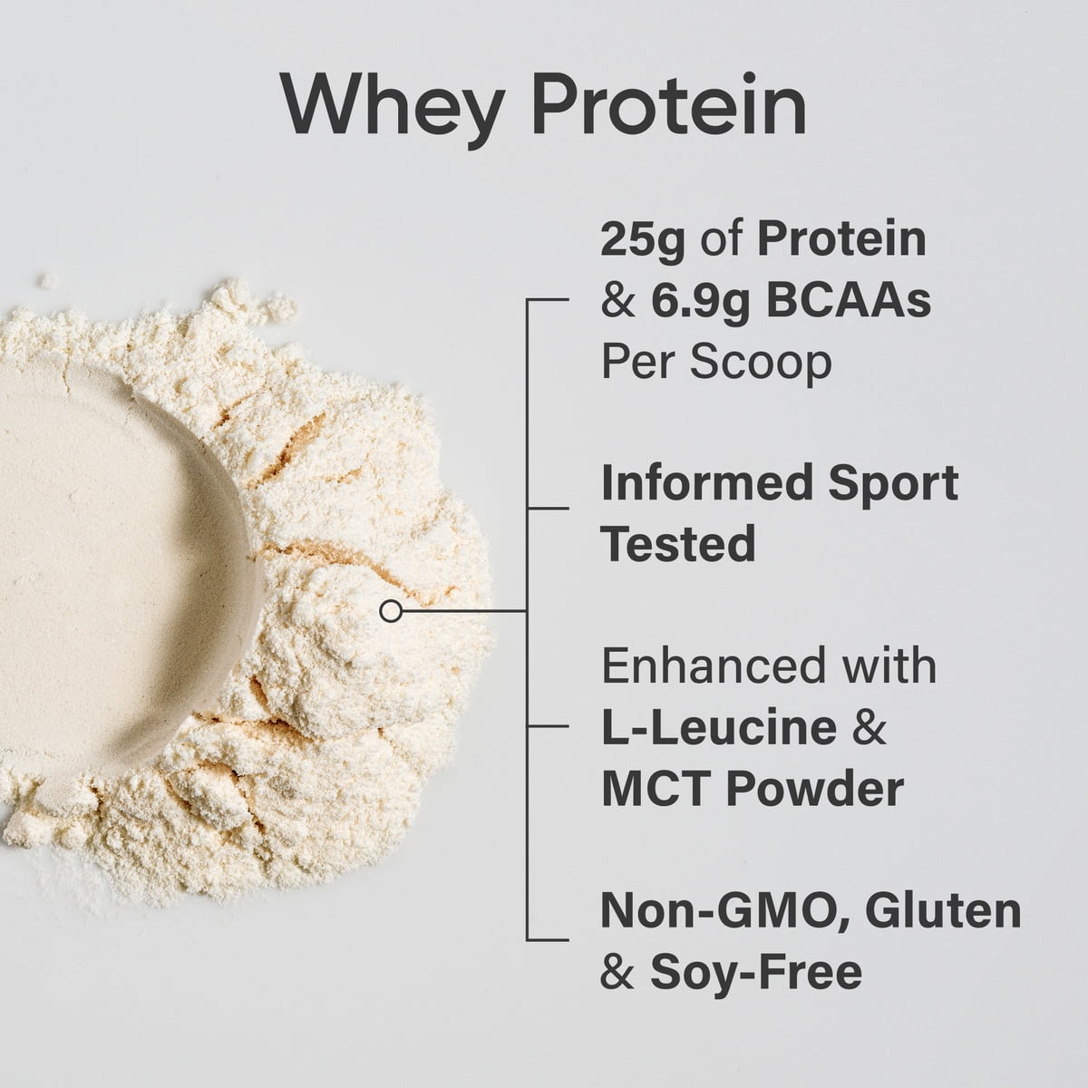 Whey Protein Isolate Vanilla (63 Servings) - 5lbs
