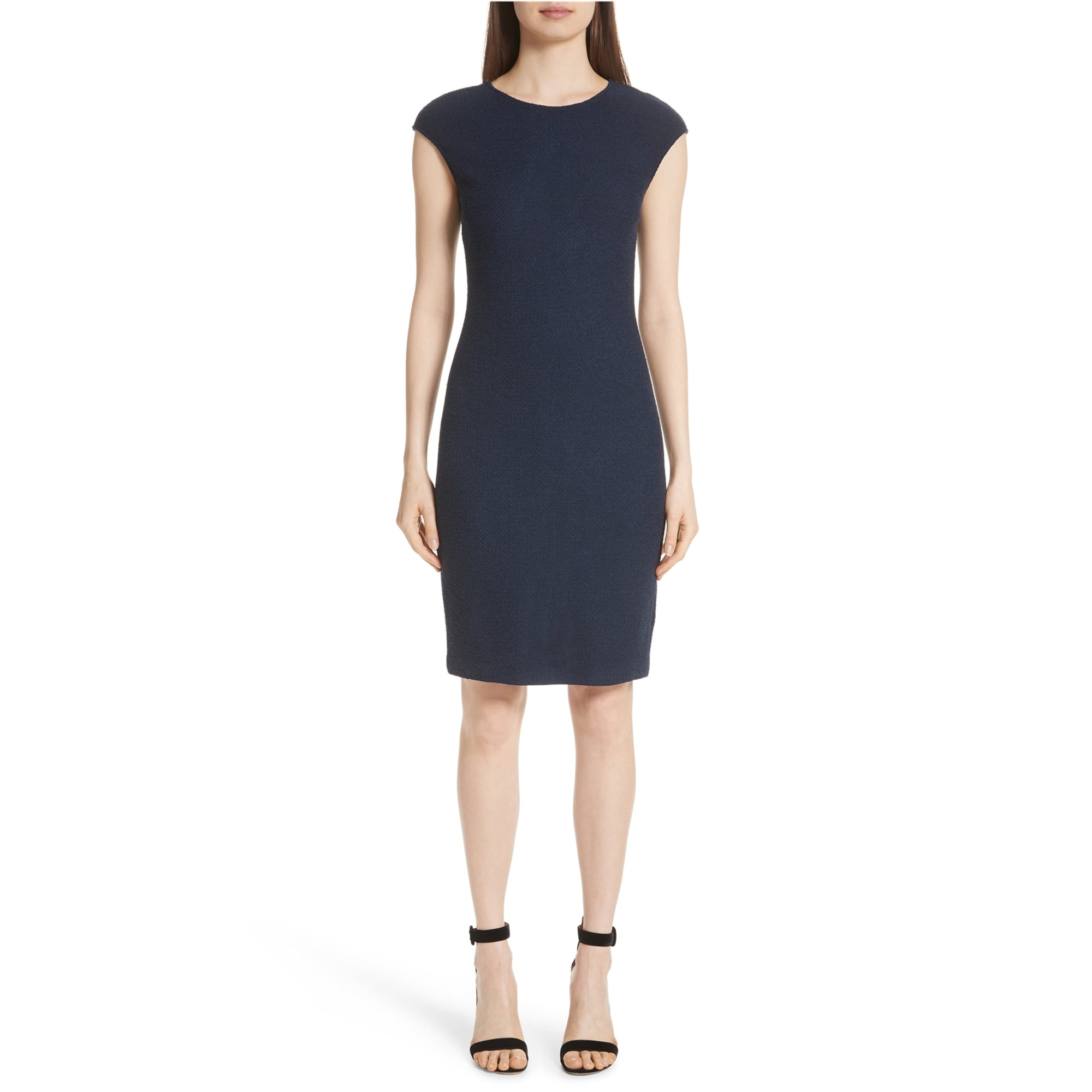 boucle sheath dress